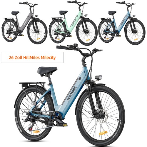Hillmiles milecity bike - milecity, 26"e-bike