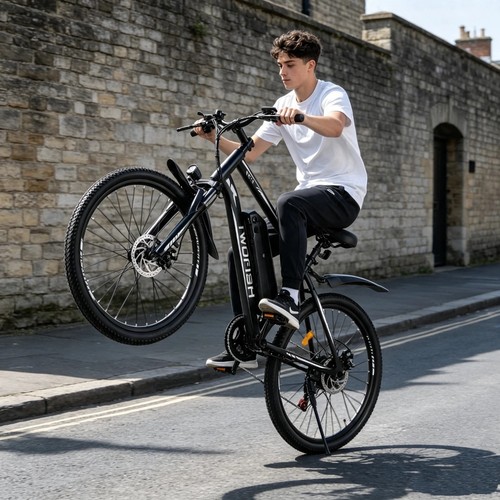 100km range city bike - 26"city, e-bike