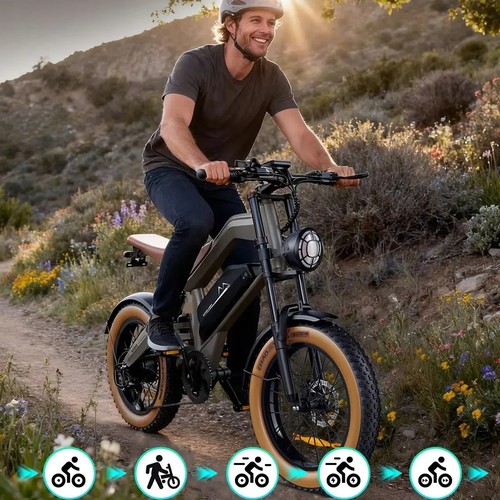 Dyu m20 city bike - m20, led