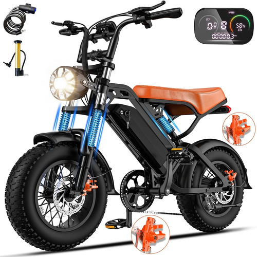 Vintage electric bike 250w 48v - electric,