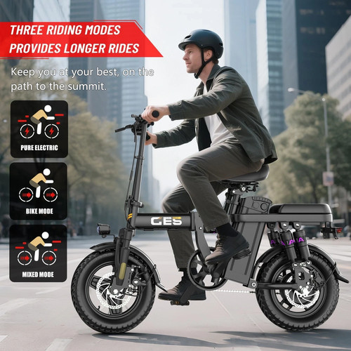 Folding city bike - folding, 14"