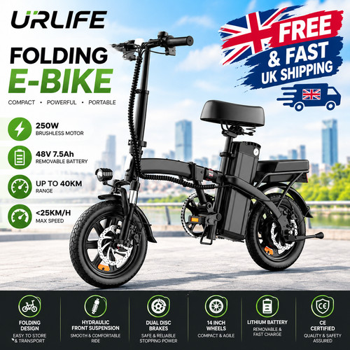 Urlife folding electric - urlife, 14"
